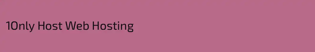 1Only Host Web Hosting 